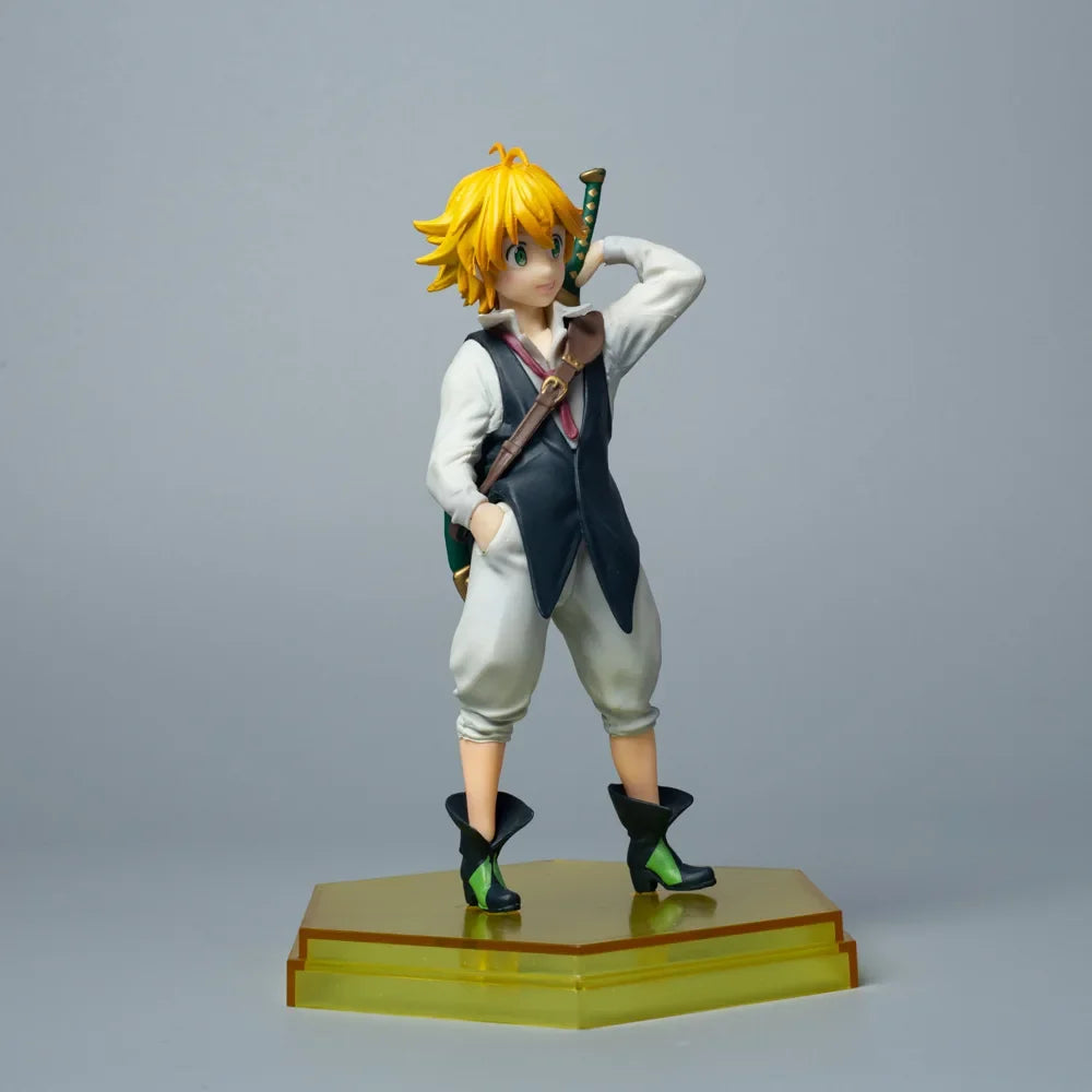 POP UP PARADE The Seven Deadly Sins Figure Meliodas Dragon's Sin of Wrath Anime PVC Action Figure Toy Game Collection Model Doll