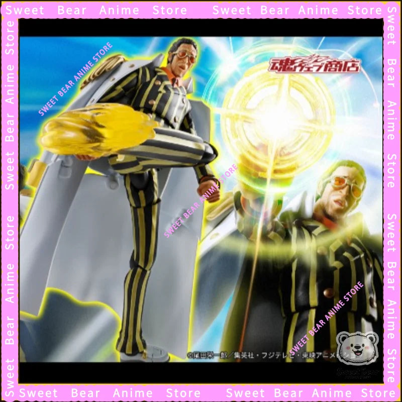 Bandai Tamashii SHF Borsalino Future Island Egghead Arc One Piece S.H.Figuarts Action Figure Anime Model Trendy Toys