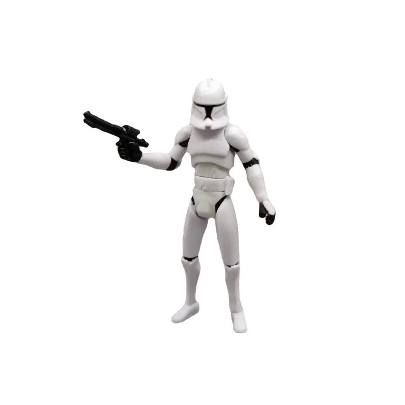Star Wars Movie Darth Vader Dark Trooper 10cm Anime Action Figure Collection Mini Doll Toys Model For Children Gift