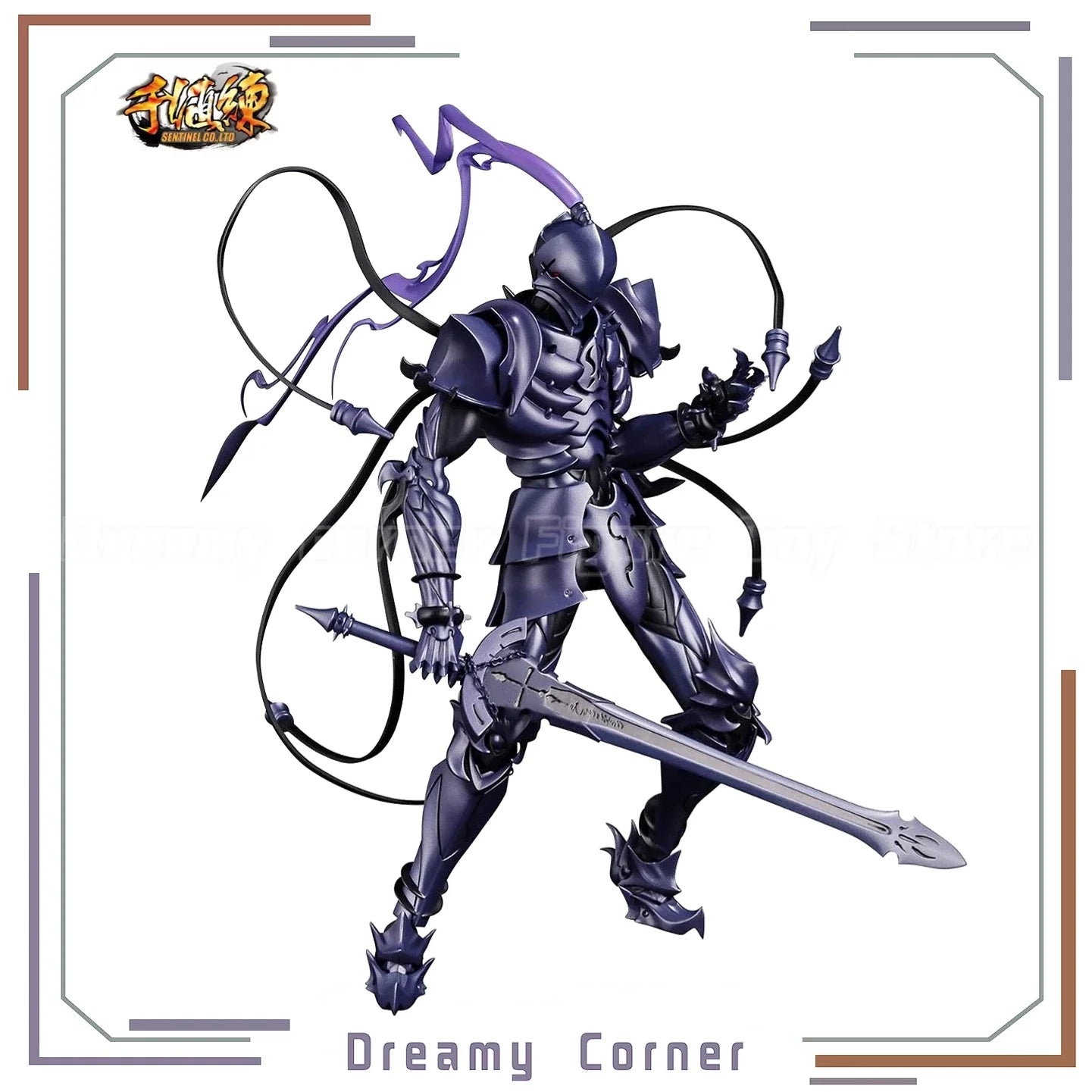 【In Stock】Original Sentinel Fate Grand Order Sir Lancelot Action Figure Model Ornament Collection
