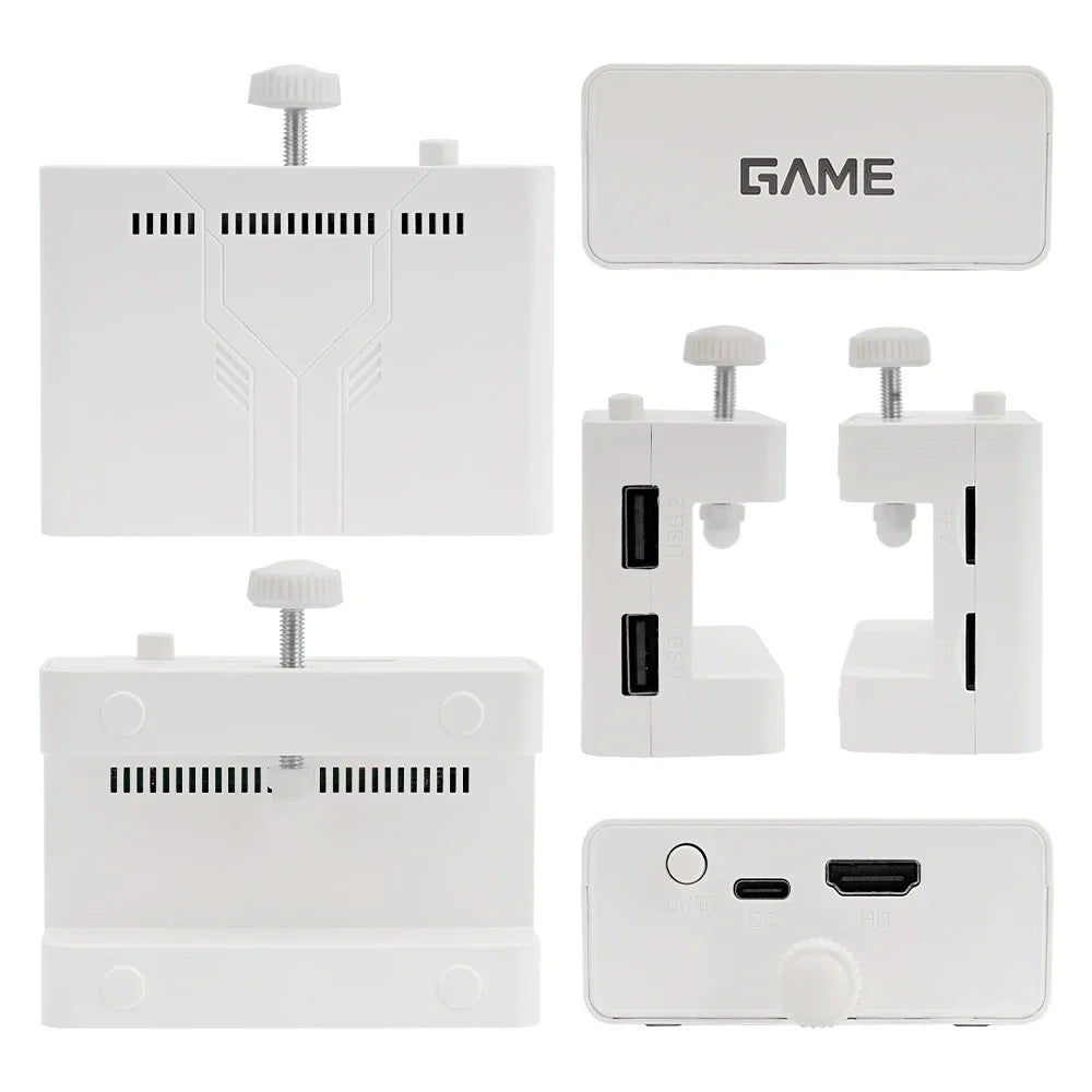 Y7 4K Video Game Console Linux System LPDDR4 2GB TV Box with Wireless Controller Retro Games Compatible with Android