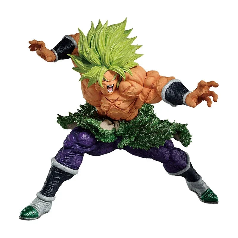 Bandai Action Figures Ichibansho Kuji Super Saiyan Broly Dragon Ball Z Anime Figure PVC Gifts Collectible Model Toys