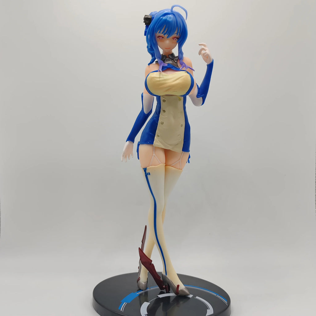 24CM Anime Game Azur Lane USS St Louis Figure Dress Standing Anime Model Toy Gift Collection Decorative Ornament Clothes Removed