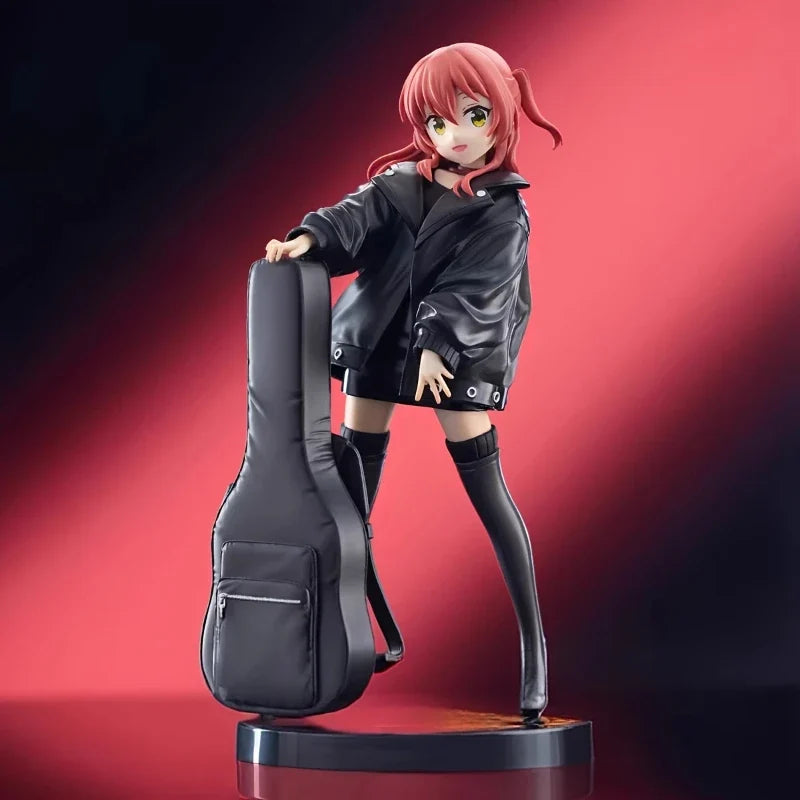 Action Figures Lonely Rock Anime Girl Action Figure: Cute Model Decoration, Collectible Toy for Fans and Children