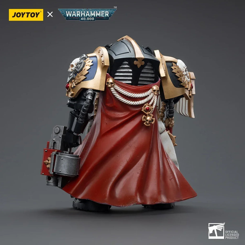 JOYTOY  40K Ultramarines Terminator Chaplain Brother Vaniu 1:18 Action Figure,Collection Model Toys Gift for Adults