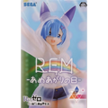 Original Sega Re:Life In A Different World From Zero Rem Ram Regenmantel Mädchen Anime Figur 21cm Modell Sammlung Spielzeug Kinder Weihnachtsgeschenk