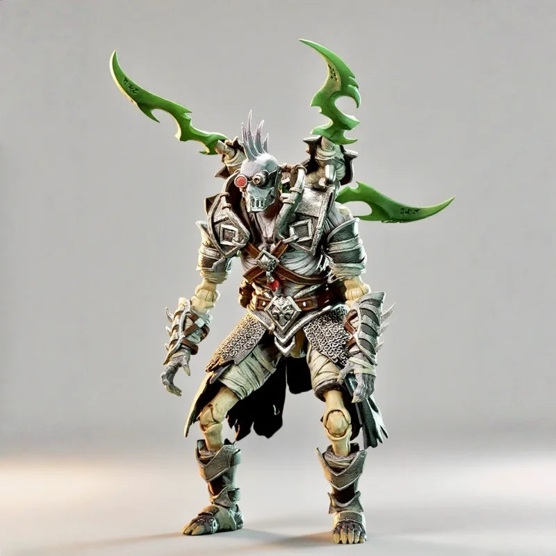 In Stock 1/10  Greyknight Mithrilaction Keel The Undying Guardian Of The Horde 06 Series Action Figure Movable Joint Trendy Toy