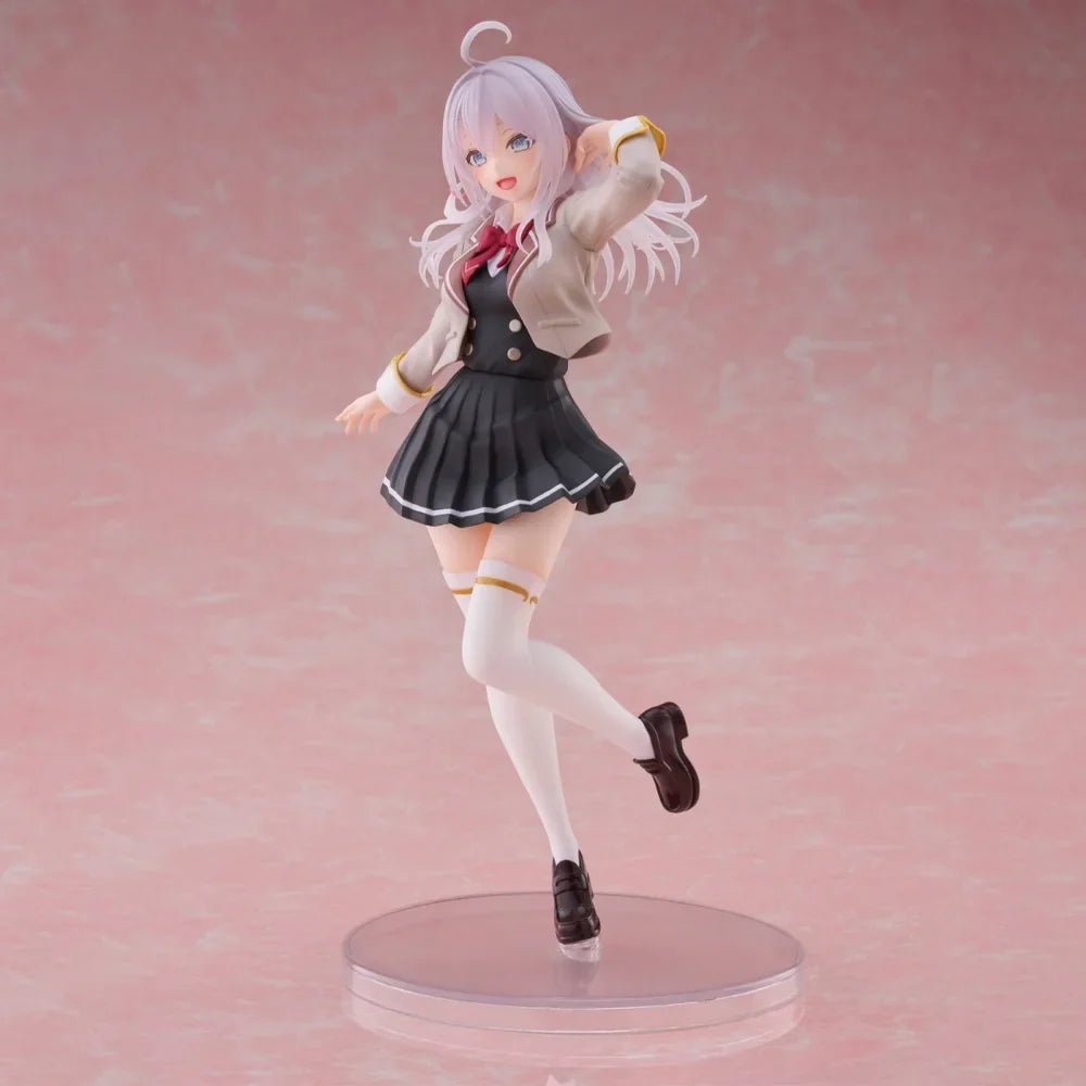 In Stock Taito Original Genuine Coreful Figure Anime Girl Alisa Mikhailovna Kujou Uniform Ver 18cm Collections Model Toy Figures