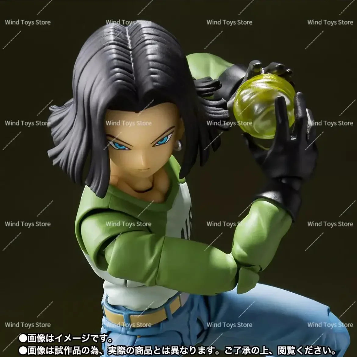 Original Sh Figuarts Shf Dragon Ball Android 17 Universe Survival Saga Action Figures Model Toys Gift Anime Figura