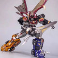 In Stock New Burst Model ZL-01 KO FLAMETOYS BEAST Dragon King Caesar Megazord Alloy Finished Model Movable Figure.