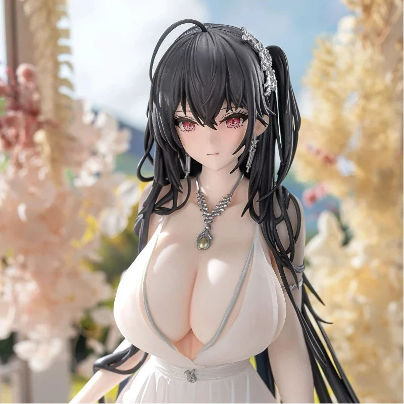 Azur Lane Formal Dress Houraisan Figure Two Dimensional Peripheral Beautiful Girl Anime Model Toy Desktop Decoration Gift
