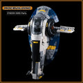 Star Movie MOC Building Blocks UCS Slave 1 Spaceship Model Starfighter DIY Assemble Technology Bricks Collection Toys Xmas Gifts