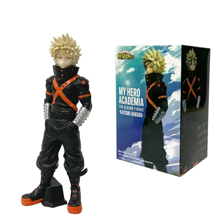 18cm Boku no Hero Academia Anime Figure Uraraka Ochaco Action Figure Midoriya Izuku/Bakugo Katsuki Figurine Collection Model Toy