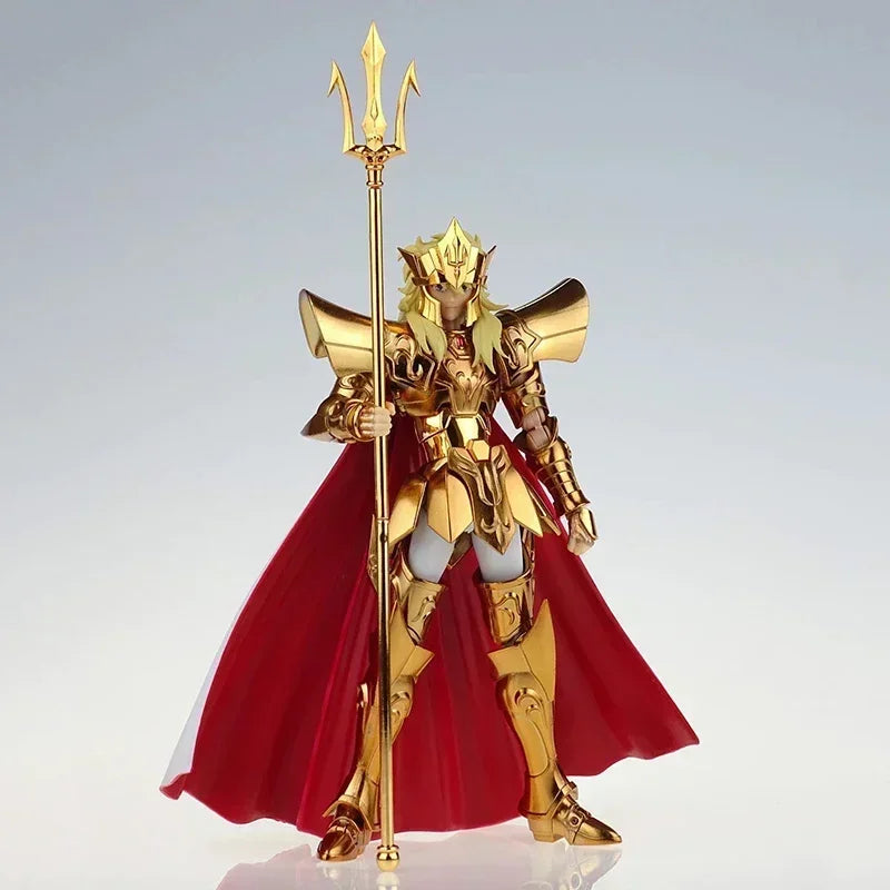 In Stock JM.MST Model Saint Seiya Myth Cloth EXM/EX Poseidon Sea Emperor with Casual Wear Knights of The Zodiac Action Figure