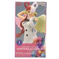 Original Bandai One Piece Red Film Uta Glitter Glamours Pvc Action Figures Collect Decorative Model Figurine Toys 23cm
