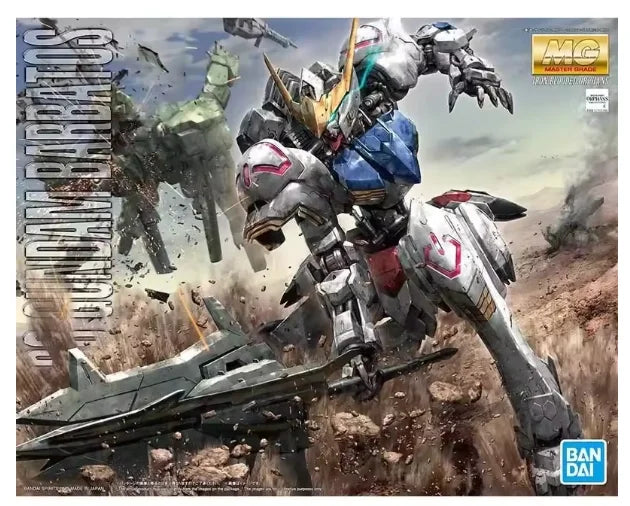 Bandai 1/100 Mg Barbatos Fourth Form Iron-Blooded Orphans Gundam Modellbausatz Gundam Mecha-Krieger Figur Garage Pädagogisches Spielzeug