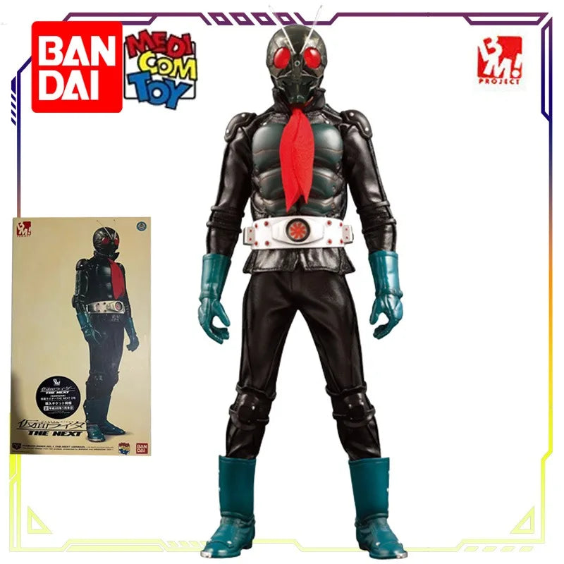 BANDAI+MEDICOM TOY Original Project BM! Leather Puppet RAH Series Toys Kamen Rider THE NEXT No.2 Anime Action Figure Model Toys