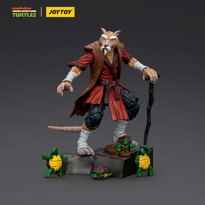 [IN STOCK] JOYTOY 1/18 Action Figures TMNT Splinter April O'Neil Anime Figures Model Toy
