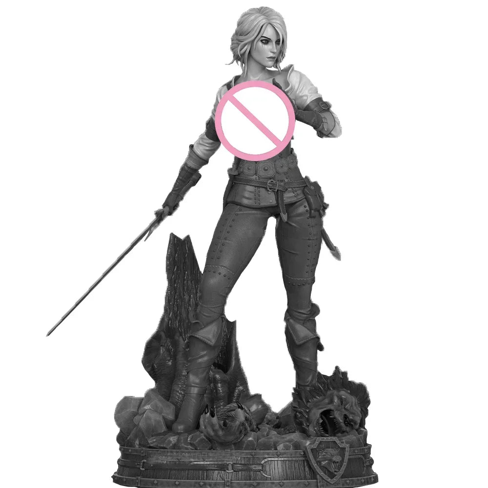 Ciri 1:24 Resin Plastic Model Kit Unpainted Miniature Resin Model A406