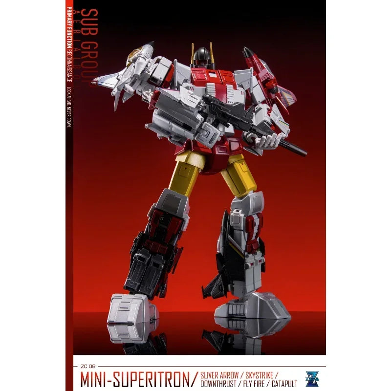 Transformation ZETA Toys ZC06 ZC-06 Superion Silverbolt Slingshot Skydive Airraid Fireflight Small Proportion Full Set