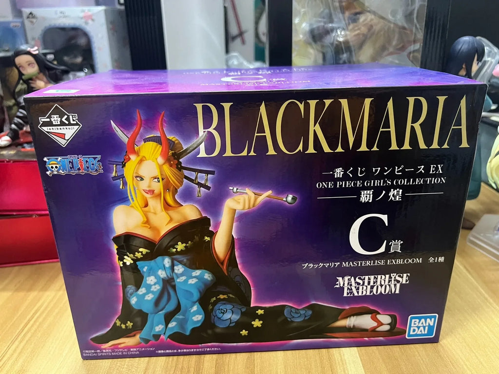 Bandai Original One Piece Ichiban Kuji Ex Collection Black Maria Anime Figures Toys Collections Cool Toys Models Limited Gifts