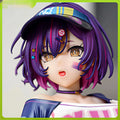 Cute Anime Girl Baseball Figure CR Ula's Baseball Collectible Model Gift Gng PC Case aphics Card Display Item