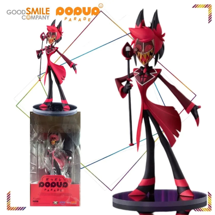 GOOD SMILE POP UP PARADE Alastor Actionfiguren Hazbin Hotel Anime Kollektion Modell Geschenk Statische Ausstellung