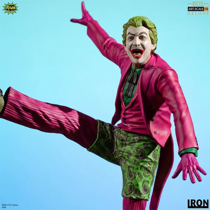 Original IRON STUDIOS 1/10 The Joker 1966 66 Statue Decoration Collection Gift Fans' Hobbies Figure ModelLimited Edition