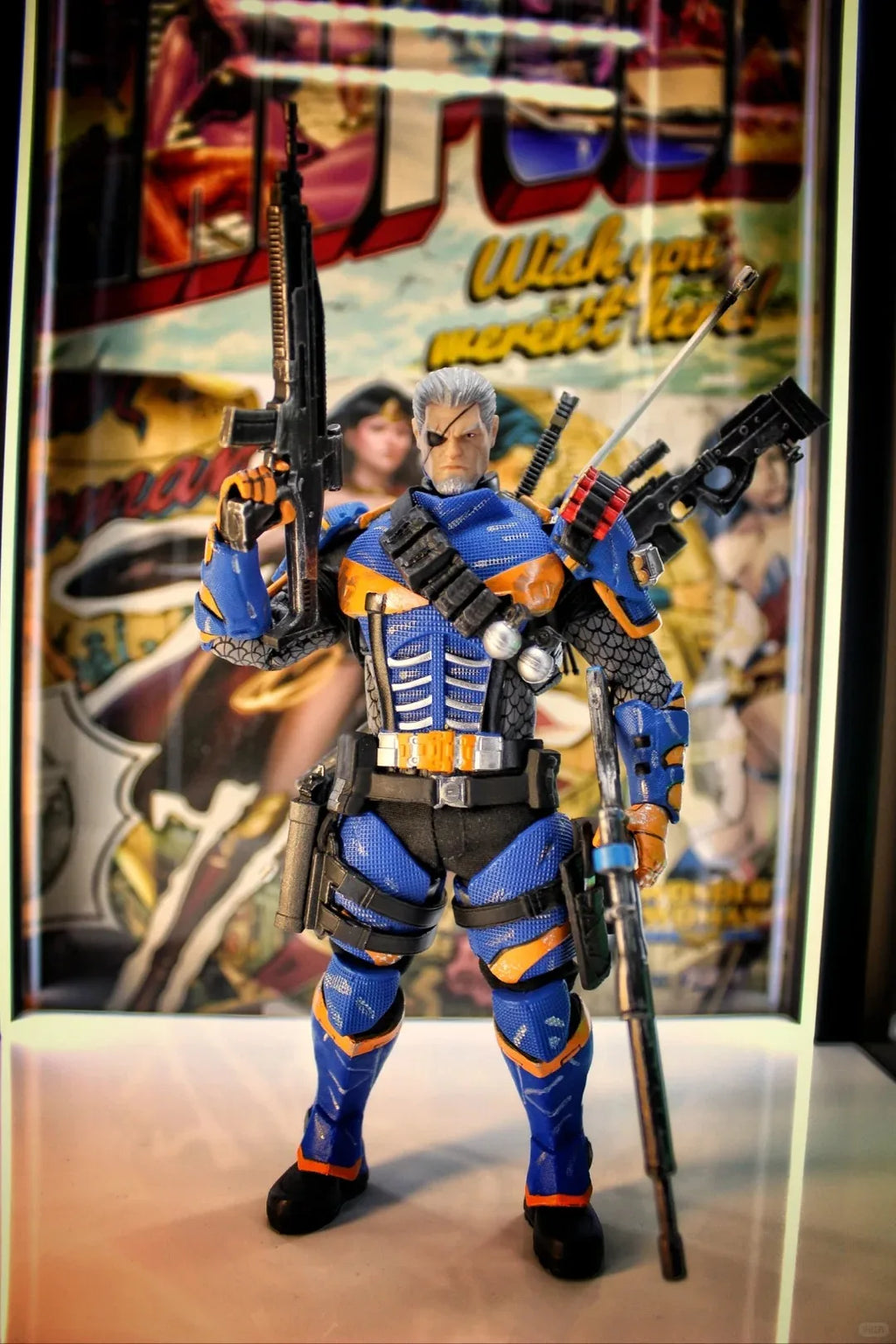 In Stock Mixmax Deathstroke 1/12 Scale Action Figures 6 inchAnime Character Slade Joseph Wilson Terminator Model Toys Collection