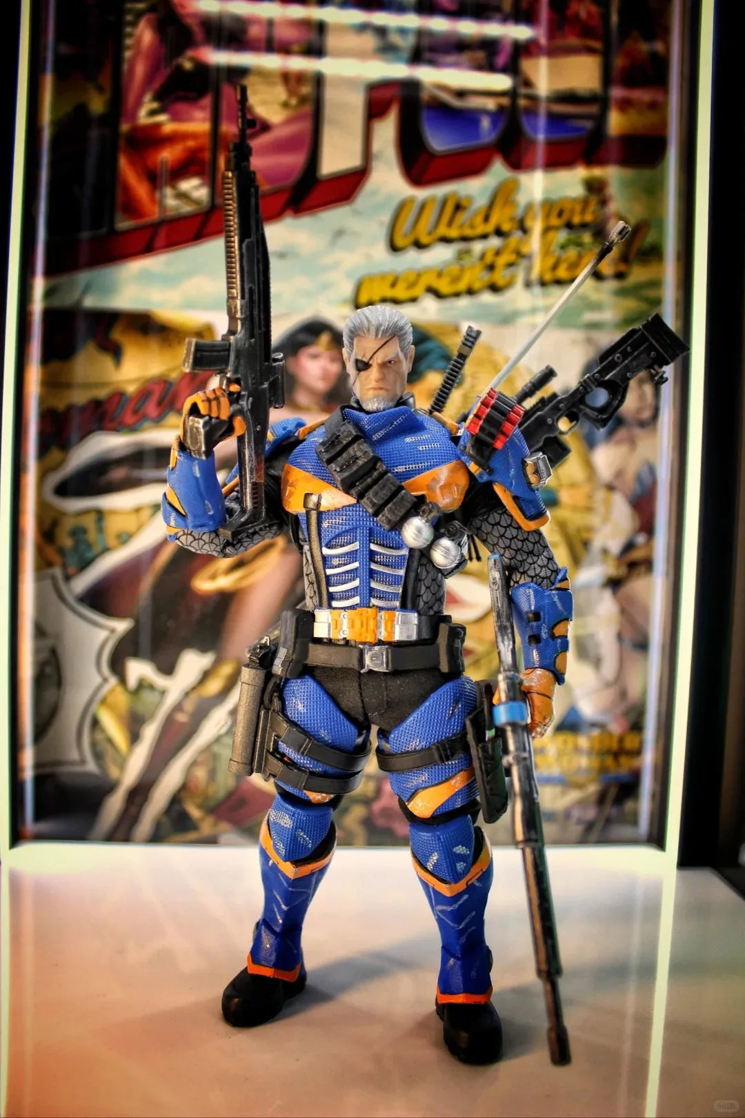 In Stock Mixmax Deathstroke 1/12 Scale Action Figures 6 inchAnime Character Slade Joseph Wilson Terminator Model Toys Collection