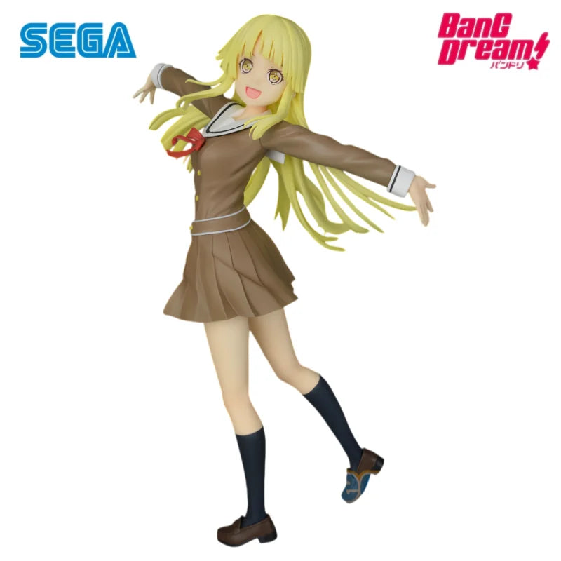 In Stock Sega Original Bang Dream! Tsurumaki Kokoro Action Figure Model Doll Brand New Boxed Toys Model Garage Collectible