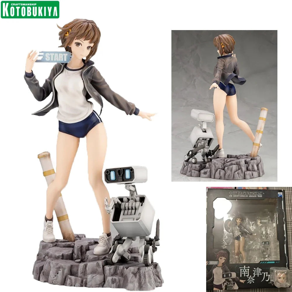 In Stock Original Kotobukiya ARTFX J Juusan Kihei Boueiken BJ Minami Natsuno Anime Figure Action Figure Collection Garage Kit