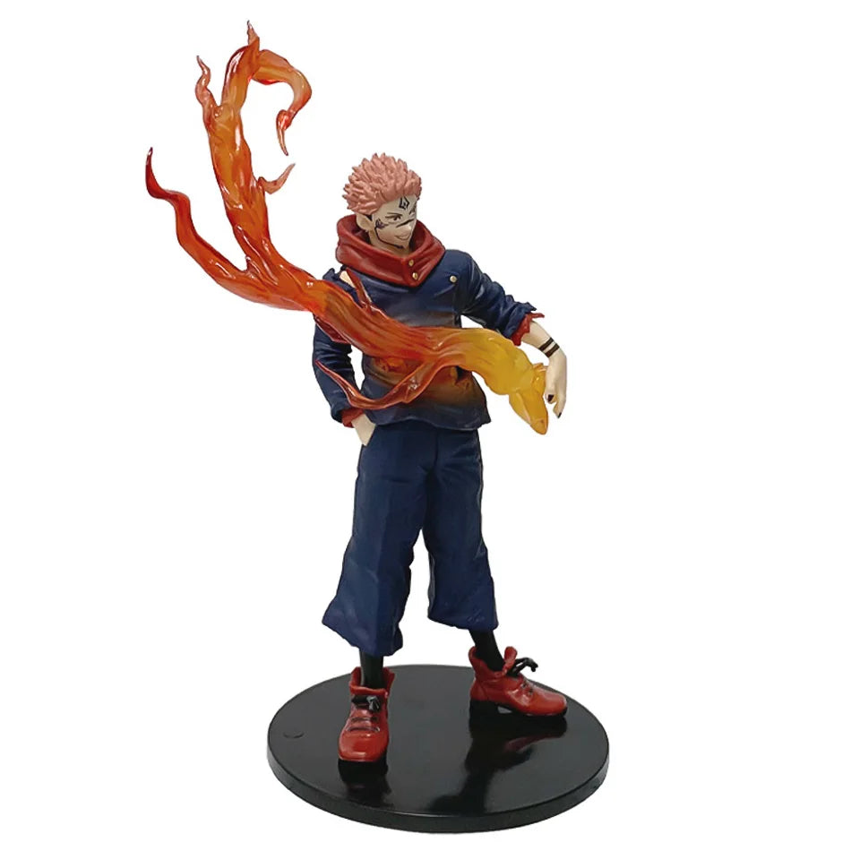Anime 21cm Jujutsu Kaisen Figure Itadori Yuji  Action Figure Model PVC Doll Toy Surrounding Collection Desktop Accessories Gift
