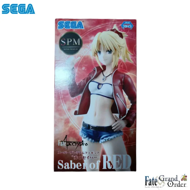 Auf Lager Sega Original Fate Grand Order Mordred Actionfigur Modell Puppe Brandneu Verpackt Spielzeug Modell Garage Sammlerstück