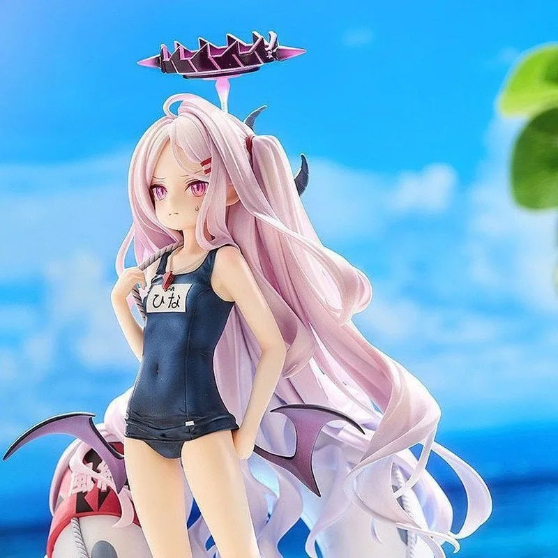 Blue Archive Hina Sorasaki Swimsuit Anime Girl Figure Collectible Model Desktop Decoration Gift For Anime Fans Otaku Collection