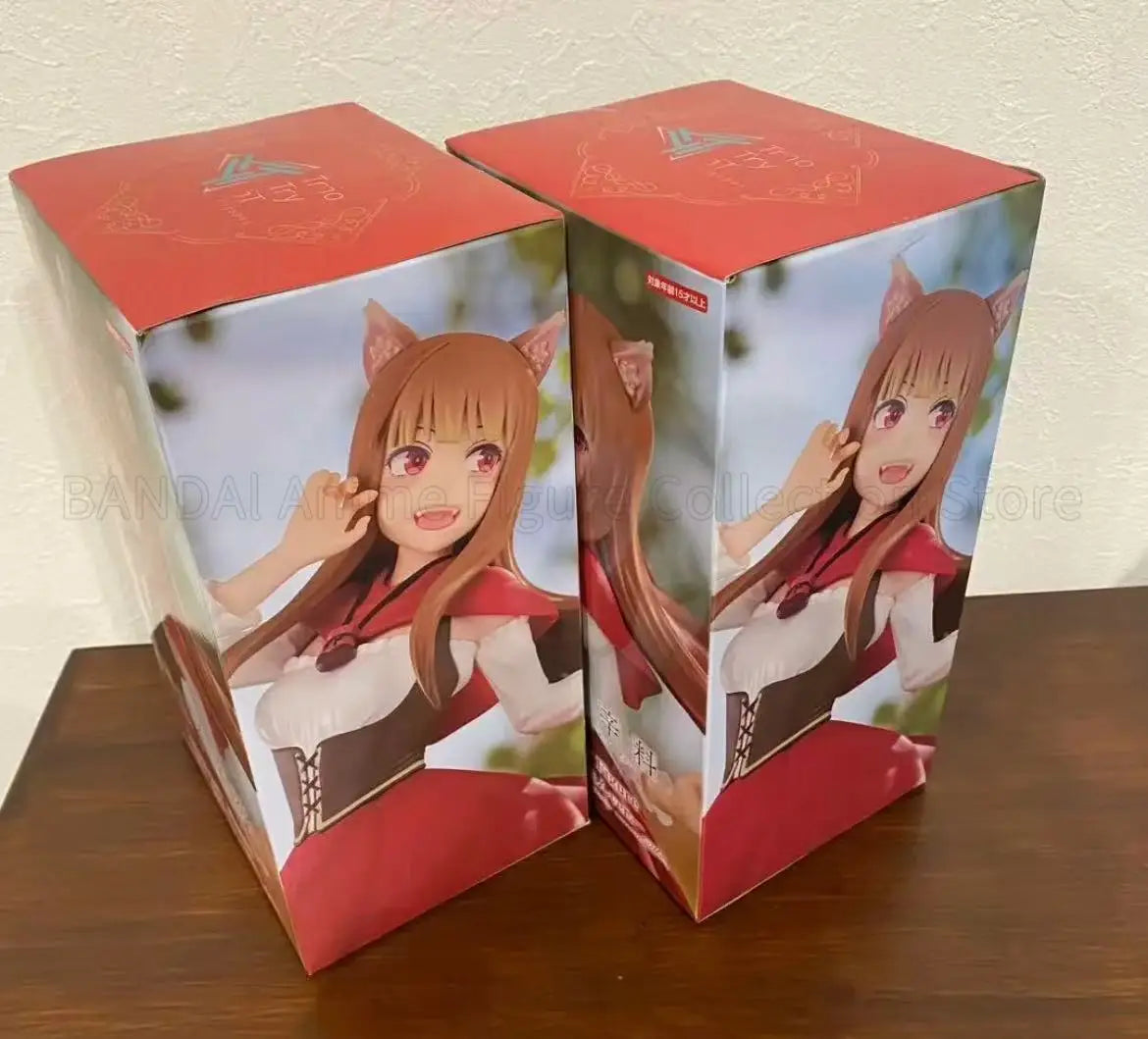 In Stock Original FuRyu Spice and Wolf MERCHANT MEETS THE WISE WOLF Trio-Try-iT Figure Holo Little Red Riding Hood Ver.