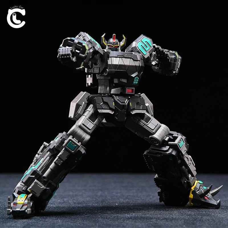 In Stock Lucky Cat MICRO COSMOS MC-03 MC-03B MC-05 BEAST LORD Anime Figure Transformation Robot Model Collection Toys Gift