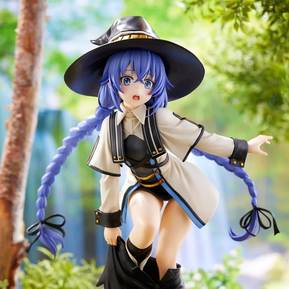 25cm Magician Roxy Migurdia Action Figure Mushoku Tensei：Jobless Reincarnation Anime Figure PVC Adult Collection Model Doll Toy