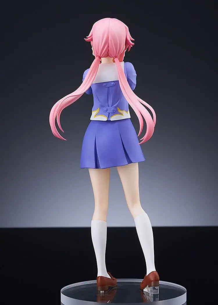 17cm Pop Up Parade Future Diary Yuno Gasai Anime Girl Figure Mirai Nikki Gasai Yuno Action Figure Collection Model Doll Toy Gift
