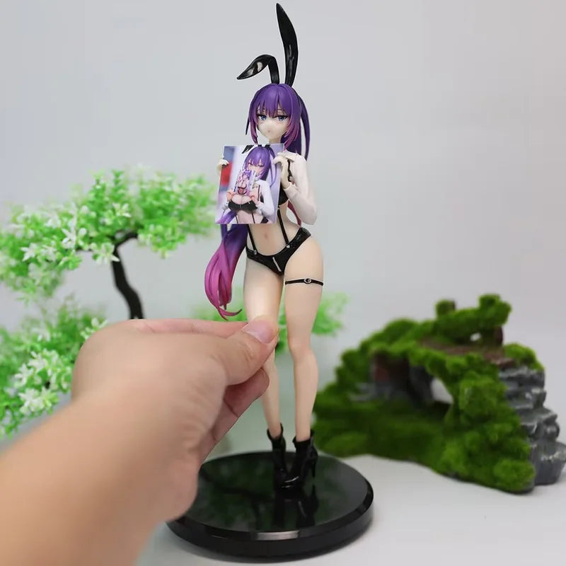 Anime Role Bunny Girl Yuna Pretty Girl Figure Toys Desktop Chassis Ornament Cartoon Peripheral Birthday Gifts