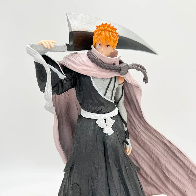 34cm BLEACH FlyLeaf Ichigo Kurosaki Anime Figure Toshiro Hitsugaya Action Figure BLEACH Figurine Collection Model Doll Toys Gift