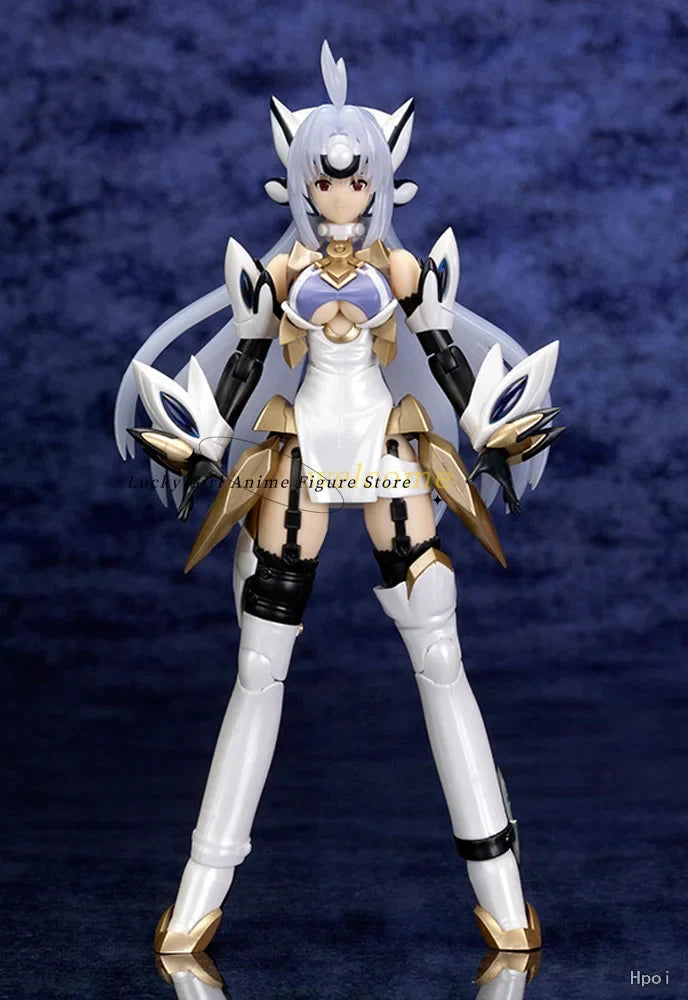 In Stock Original KOTOBUKIYA Xenosaga III KOS-MOS Ver.4 [Extra Coating Edition] 16cm Anime Cartoon Movable Assembled Figure Toy
