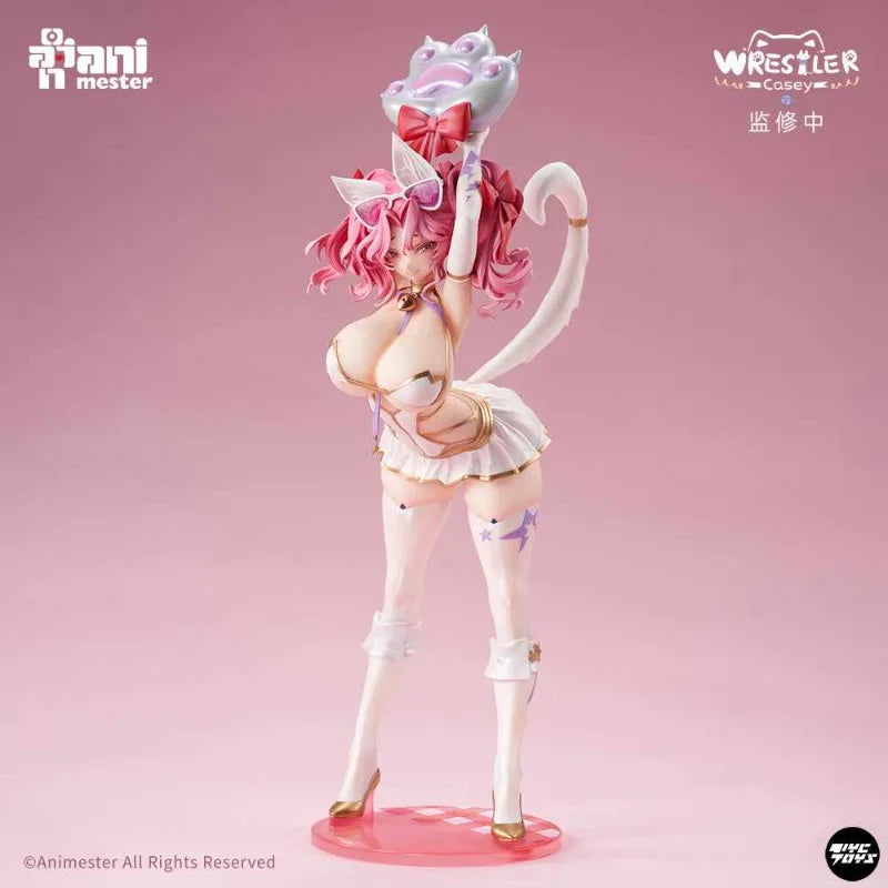 In Stock 100% Original AniMester 1/6 Mianmian Meow Wrestler Casey Sexy Girl Doll Figure Model Collection Toy Gift