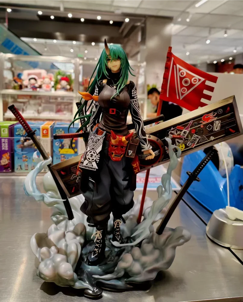 27cm Original Arknights Hoshiguma -wanderer 1/7 Pvc Action Figure Animation Figurion Model Toys Collection Decoration Dolls Gift