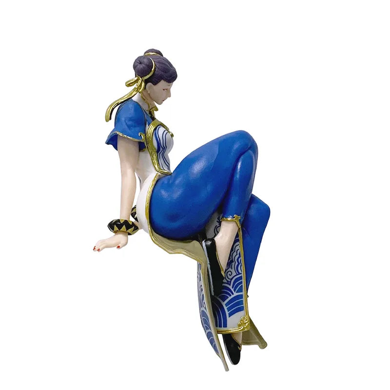 14cm Street Fighter 6 Anime Game Figure Chun-Li Action Figure Noodle Stopper Figurine Decorations PVC Collection Model Toys Gift