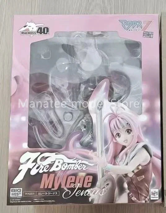  MegaHouse Original Macross 7 Fire Bomber Nekki Basara PVC Action Figure Anime Model Toys Collection Doll Gift
