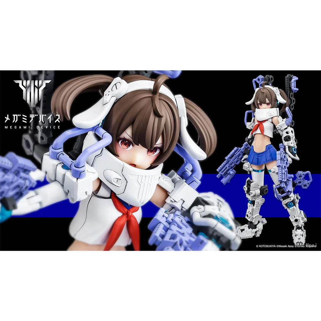 In Stock Genuine Kotobukiya Model Kits Megami Device Buster Doll Gunner 1/1 H=160mm Assembly Model Action Mecha Girl Collection