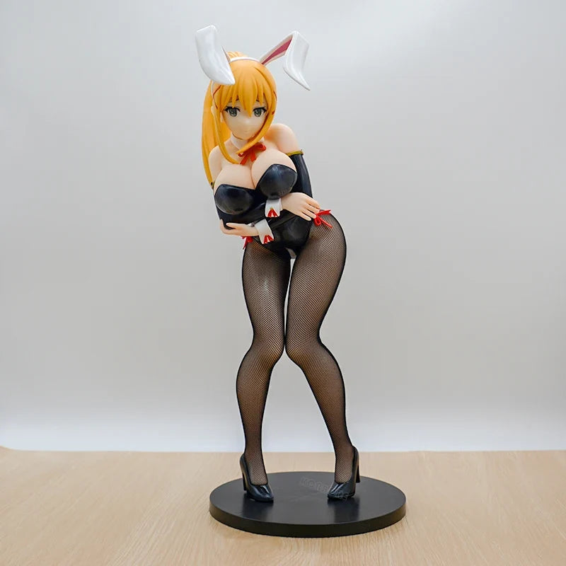 25cm BearPanda Yuna Bunny Girl illustration by Biya Anime Figure KonoSuba Darkness/Yuna-chan Action Figure Sexy Model Doll Toys