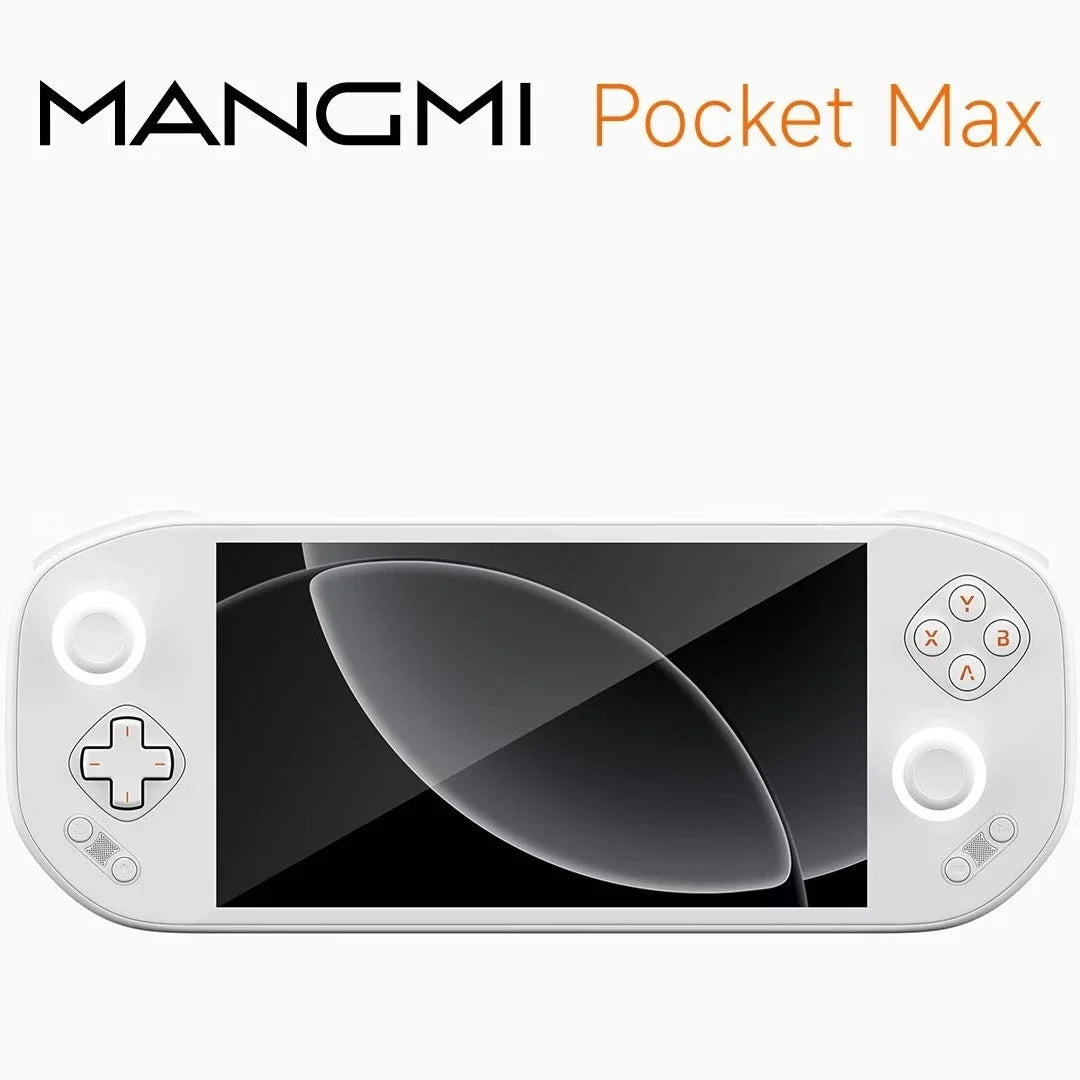 MANGMI Pocket Max Handheld Game Console 7 Inch 144hz Oled Screen Snapdragon 865 Hall Trigger 8000mah 8+128gb Retro Game Console
