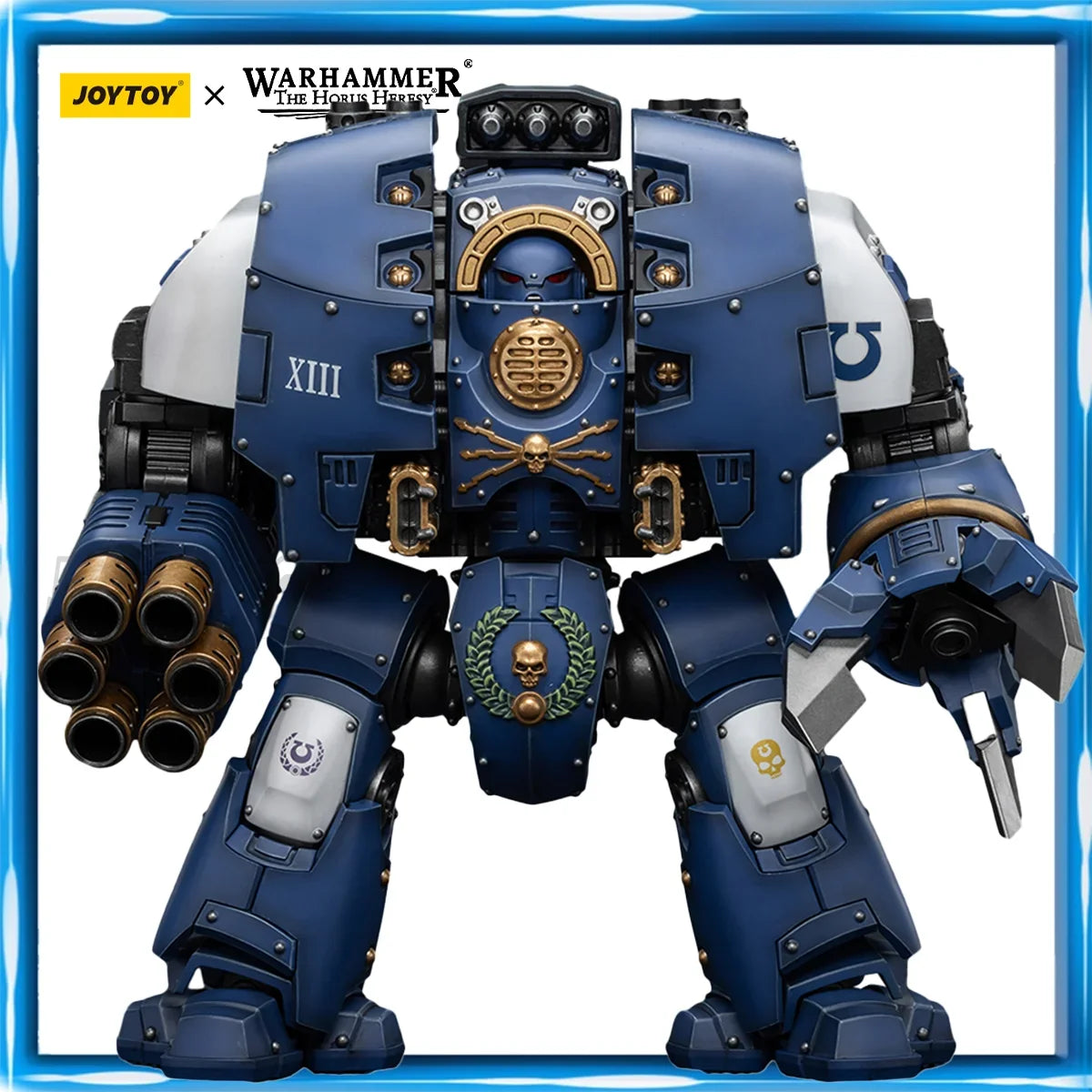 JOYTOY Warhammer 40K 1/18 Action Figure Mecha Ultramarines Leviathan Dreadnought Anime Figures Toys ModelGift